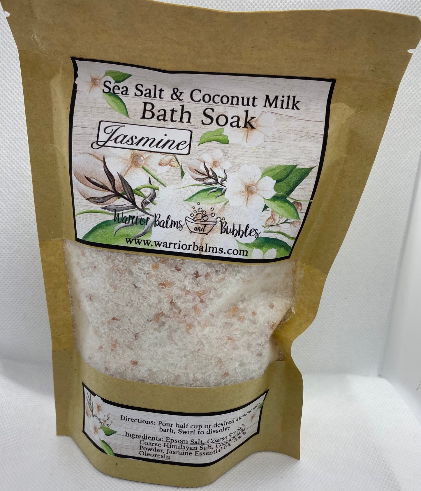 Salt & Coconut Milk Bath Soak Jasmine