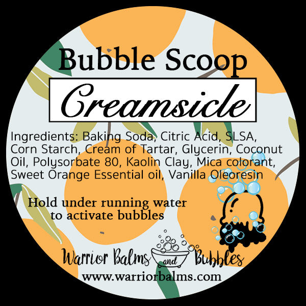 Bubble Scoop Creamsicle